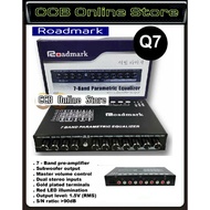 Roadmark Q7 7-Band Parametric Equalizer with Subwoofer Output