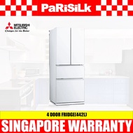 MITSUBISHI MR-LX55EY-GWH-P 4 DOOR FRIDGE(442L)(Energy Efficiency Class 3)