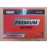 BATTERY SR-NIKO YTX9-BS FOR VT600/CBR900,600/ELEGAN/SYM VTS200,250
