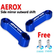 1pair Aerox V1 v2 Mirror bracket YAmaha aerox 155 accessories Mirror modification bracket moves outw
