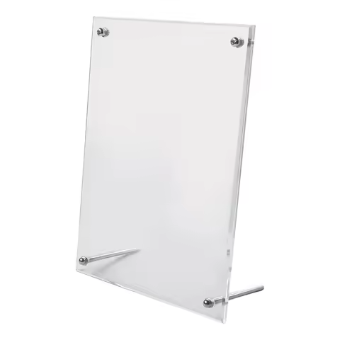 1 Pc Acrylic Photo Frame Transparent Painting Art Picture Holder For A3/A4/A5/A6 Paper Display Stand