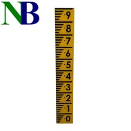 Acrylic Staff Gauge/Ruler 1 meter Water Level Stick Gauge (Memberikan petunjuk visual kedalaman air)