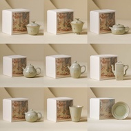 Celadon Saw Copper Cui Nail Teapot Tea Cup Ceramic Tea Brewing Cup Small Tea Cup Tea Offering Cup Ku