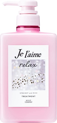 KOSE高絲Cosmeport Je l’aime Relax午夜修護護髮乳（直順豐盈型）480mL