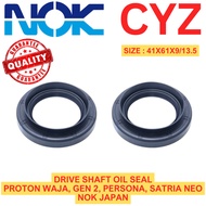 Drive Shaft Oil Seal Proton Waja, Gen 2, Persona, Satria Neo (41X61X9/13.5) NOK / POS