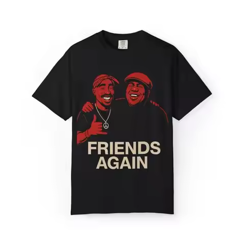 2Pac + Biggie Friends Again T-shirt