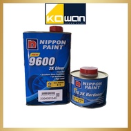 NIPPON 9600 2K CLEAR COAT SET / Nippon Paint 9600 2K Clear