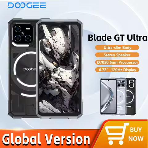 DOOGEE Blade GT Ultra 5G Rugged Phone Dimensity 7300 6.72" 16GB+512GB LED Light Effect Ultra-thin Sm