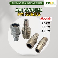 Air Coupler 20PM | 30PM | 40PM | Male Thread Quick Coupler Compressor Hose Coupler Air Hose Pneumati