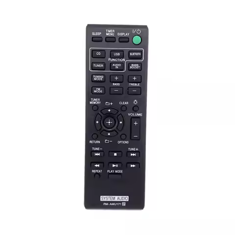 New RM-AMU171 For Sony System Audio Remote Control CMT-BT60 CMT-BT60B CMT-BT80W HCD-SBT100B CMT-BT80