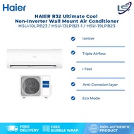HAIER 1HP/1.5/HP/2HP/2.5HP Ultimate Cool Non-Inverter Air Conditioner HSU-10LPB23/HSU-13LPB21-1/HSU-