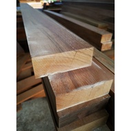 Balau Solid Wood Timber Smooth Finish 30(T)mm × 65(W)mm = 110CM(L)Feet Kayu Balau