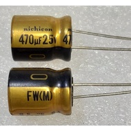 Nichicon FW 470uf 25v capacitor