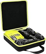 khanka Hard Battery Storage Box Holder Carrying Case Replacement for Ryobi 12v/18v/40v Li-ion Batter