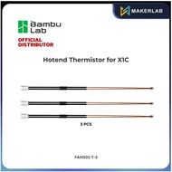 Bambu Lab Hotend Thermistor 3pcs for X1C 3D Printer
