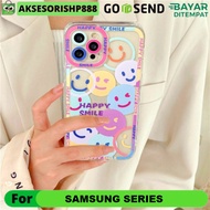 Case Samsung A02S A03S A03 M03 A12 M12 A32 4G Happy Smile