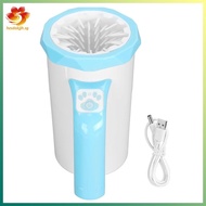[hzsdakjjh.] Automatic Dog  Cleaner for Large Dogs Automatic Cleaner Dog  Cleaner White and Blue