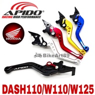 APIDO Brake Lever HONDA Dash110 W110 W125 Adjustable Dash 110 WAVE 110 WAVE 125 W125S W125I DashII E
