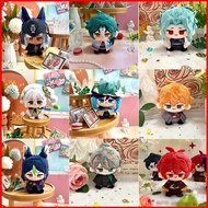 ST1 Genshin Impact Cartoon Plush Dolls Gift For Girls Pendant Keychain II Dottore Tartaglia Nahida A