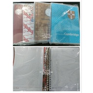 B5 Binder Folder + Paper Campus 26-Hole/ Agenda File Notebook