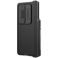 Fold5 / Fold4 Case Galaxy Z Nillkin Camshield Pro Pen Slot + Stand เคส สไลด์กล้องเปิด-ปิด กันเลนส์ก