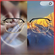 Bifocal Reading Glasses Dual Use for near And Far Vision Aviation Flight Eye Protection Polarized Bl