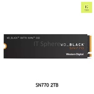 [2TB] SSD M.2 WD BLACK SN770 2TB NVMe (GEN4)  ของใหม่ มือ 1