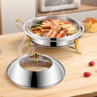 Hotel Dining Stove Alcohol Stove Economical Model Heating Party Stainless Steel Visible Crown Buffet