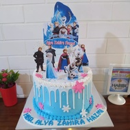 kue ultah frozen / cake ultah frozen