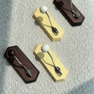 Beech Magnetic Hook Wall Hanger Behind Door Refrigerator Magnet Wall Seamless Decoration Coffee Shop