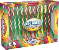 Permen Natal & Tahun Baru / Candy Canes Import Box isi 12 pcs Air Heads (Pineapple ) Life Savers Spa