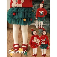 Cake Skirt Bu Mao Ball Girls One Mile Colorful Candy Skirt Keeping Warm Christmas Winter Bowknot My 