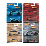 Hotwheels Premium Car Culture Deutscland Green Mercedes-Benz Sprinter, Yellow Audi S4 Quattro, Porsc