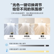 Aisle Screw Fan Light Ceiling Fan Light Silent Corridor Three-Color Hall Super Bright Bedroom Ceilin