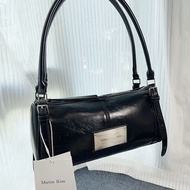 Matin Kim Buckle Strap Shoulder Bag