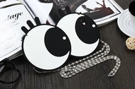 Cute Eye Jelly Cover With Chain for Oppo R9/R9 Plus/R9S/R9S Plus