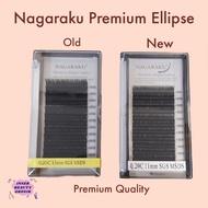 Nagaraku Premium Ellips Lashes Super Soft Fur Nagaraku Ellipse Eyelash Extension/