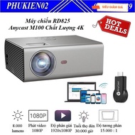 [ Genuine ] Combo HD Projector RD825 Wifi Bluetooth supports Vietnamese + Quality Anycast M100 Wirel