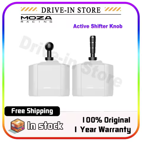 MOZA AB9 FFB Active Shifter Knob Dual servo motor force feedback system electronic shifting