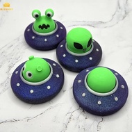 <RedhotS> Alien UFO Clicky Fidget Toy 3D Printed Anxiety Relief Dpression Fidget Toy Home Decoration