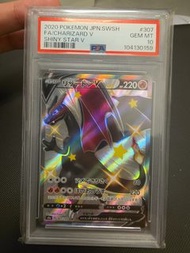 PSA10 日版 黑噴火龍 2020 Pokemon Shiny Star V #307 Charizard V SSR EX GEM MT 10 PTCG