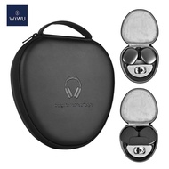 WiWU Protective Smart Case for Airpods Max with Auto-sleep Waterproof Hardshell Bag for Airpods Max Portable Carrying Case