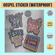 Gospel Waterproof Sticker in 4 Designs