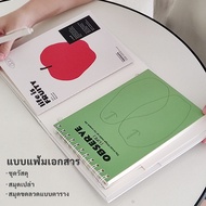 สมุดโน๊ต A5 ขนาดใหญ่ มีรูปแบบให้เลือก 2 แบบ เหมาะสำหรับวาดภาพและจดบันทึก Junk Journal Book Planner