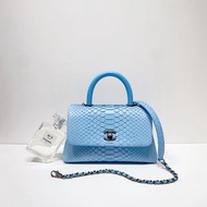 Chanel Python Small Coco Handle