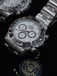 【📥In-stock 2025/11 FULL SET NEW】  Rolex｜126500LN-0001 Daytona｜White Panda - 勞力士｜126500LN-0001 地通拿｜白熊