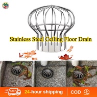 75mm Gutter Cover Gutter Drain Gutter Strainer Filter Gutter Guard Roof Drain Pipe Filter