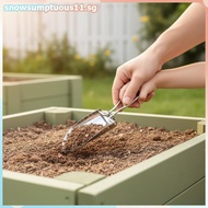 [snowsumptuous] 1 2pcs Stainless Steel Gardening Shovel Spade Folding Design Lightweight Hand Tool f