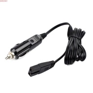 DOREENSY Car Refrigerator Power Cord, 2m DC 12V Mini Fridge Plug Wire, 2-Pin Replacement Cable for E