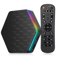 Android 12.0 TV Box, 6k/3D HD Tv Box H618 Quadcore 4GB RAM 32GB ROM 2.4G/5.0G Dual WiFi & BT 4.0, An